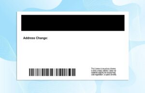 California Drivers License Template