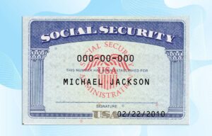 Editable USA Social Security Card Template
