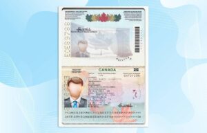 Editable Canada Passport Template