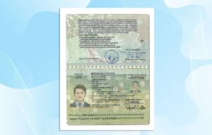 Editable Italy Passport Template