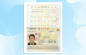 Editable Japan Passport Template
