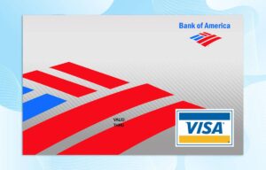 Editable Bank of America Credit Card PSD Template
