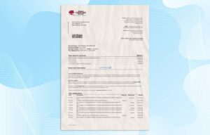 Editable First Century Bank Statement PSD Template