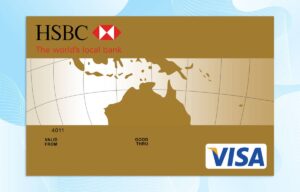 Editable HSBC Bank Credit Card PSD Template