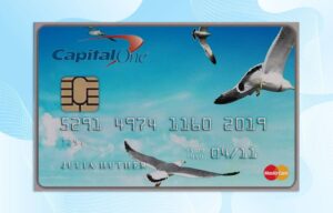 Editable Capital One Bank Credit Card PSD Template