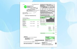 Editable USA Utility Bill Template