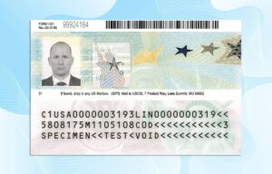 Editable USA Permanent Resident Card PSD Template