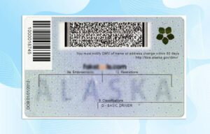 Alaska Driver License PSD Template (New Edition) - Fully editable