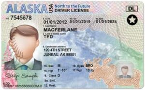 Alaska Driver License PSD Template (New Edition) - Fully editable