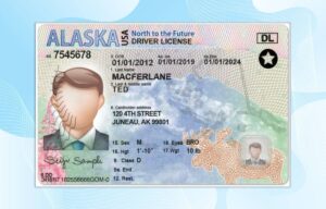 Alaska Driver License PSD Template (New Edition) - Fully editable
