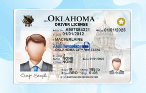 Oklahoma Driver License PSD Template (New Edition) - Fully editable