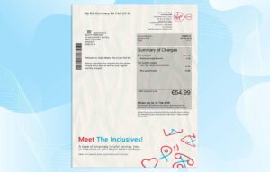 Ireland Utility Bill PSD Template- Fully editable