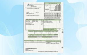 Kansas Utility Bill PSD Template- Fully editable