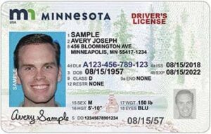 Minnesota Driver License PSD Template (New Edition) - Fully editable