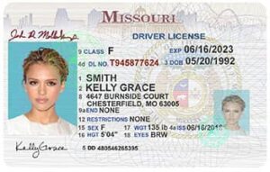 Missouri Driver license PSD Template (New Edition) - Fully editable