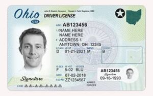 Ohio Driver license PSD Template (New Edition) - Fully editable